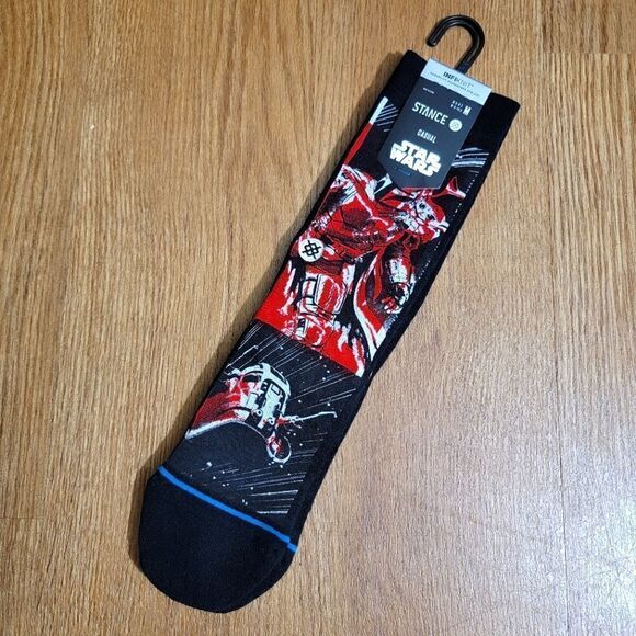 Stance Mandalorian Star Wars Grogu Baby Yoda Razor Crest Crew Socks Manga Mando - Picture 1 of 11